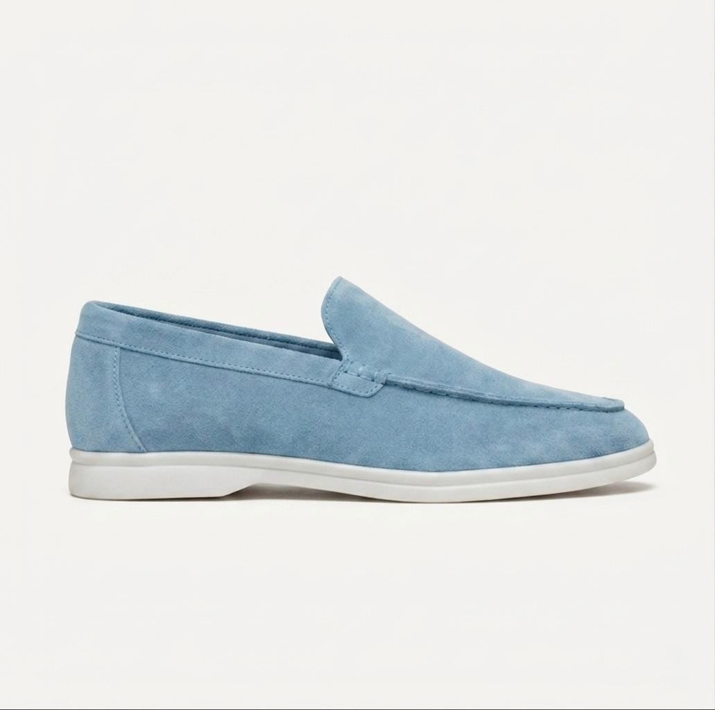 NÈRIN - Veloursleder Yacht Loafer. Für Männer, die kein Logo brauchen um zu wissen was sie tragen.